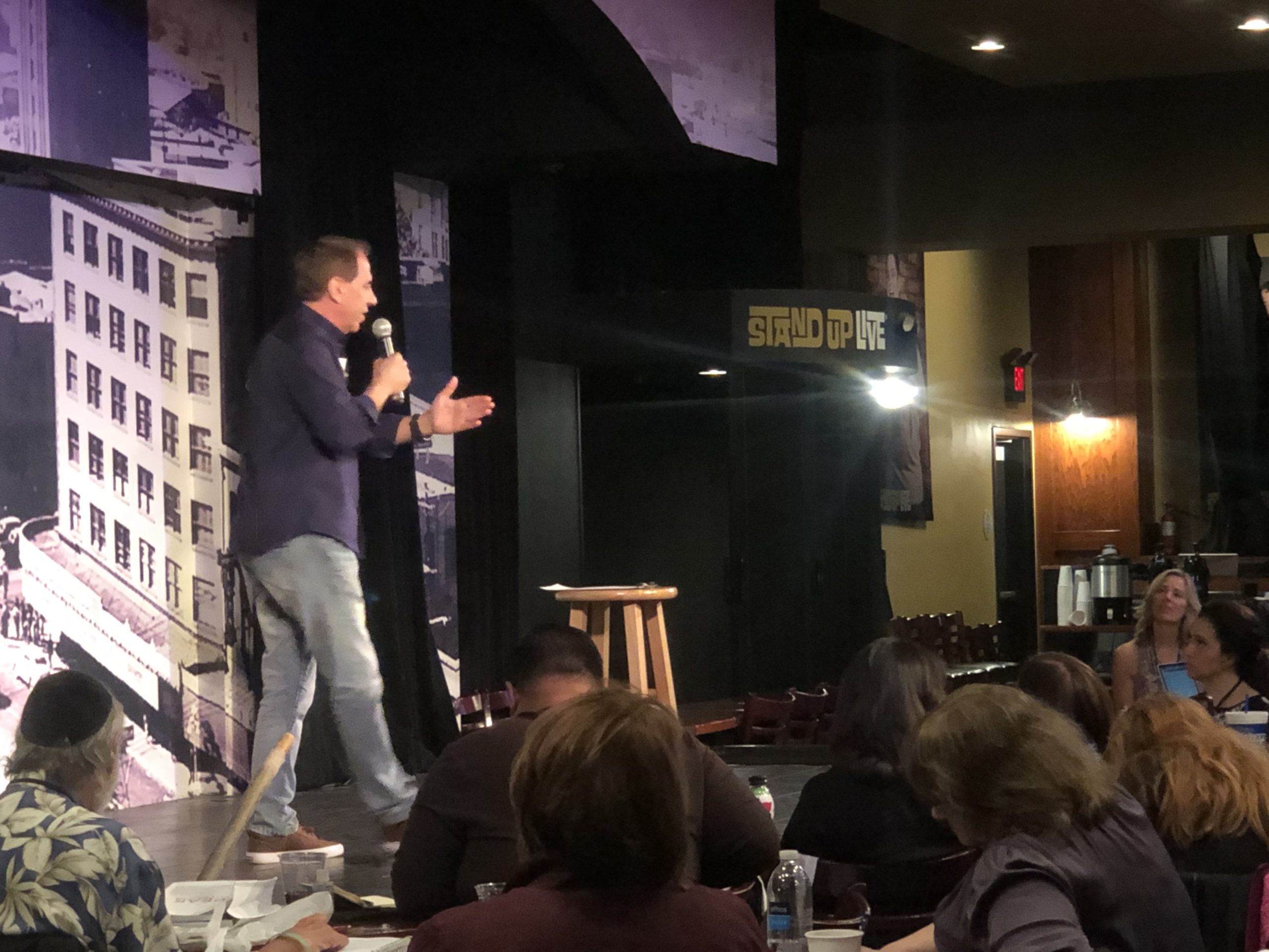 Joe Hammer, corporate improv coach and trainer
